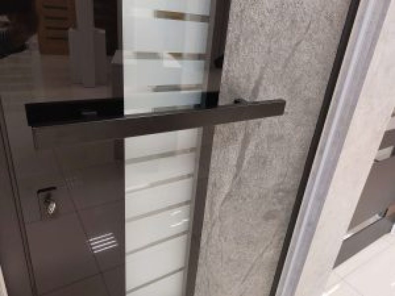 Aluminiowe drzwi zewnętrzne NEWAY z serii HARMONY
