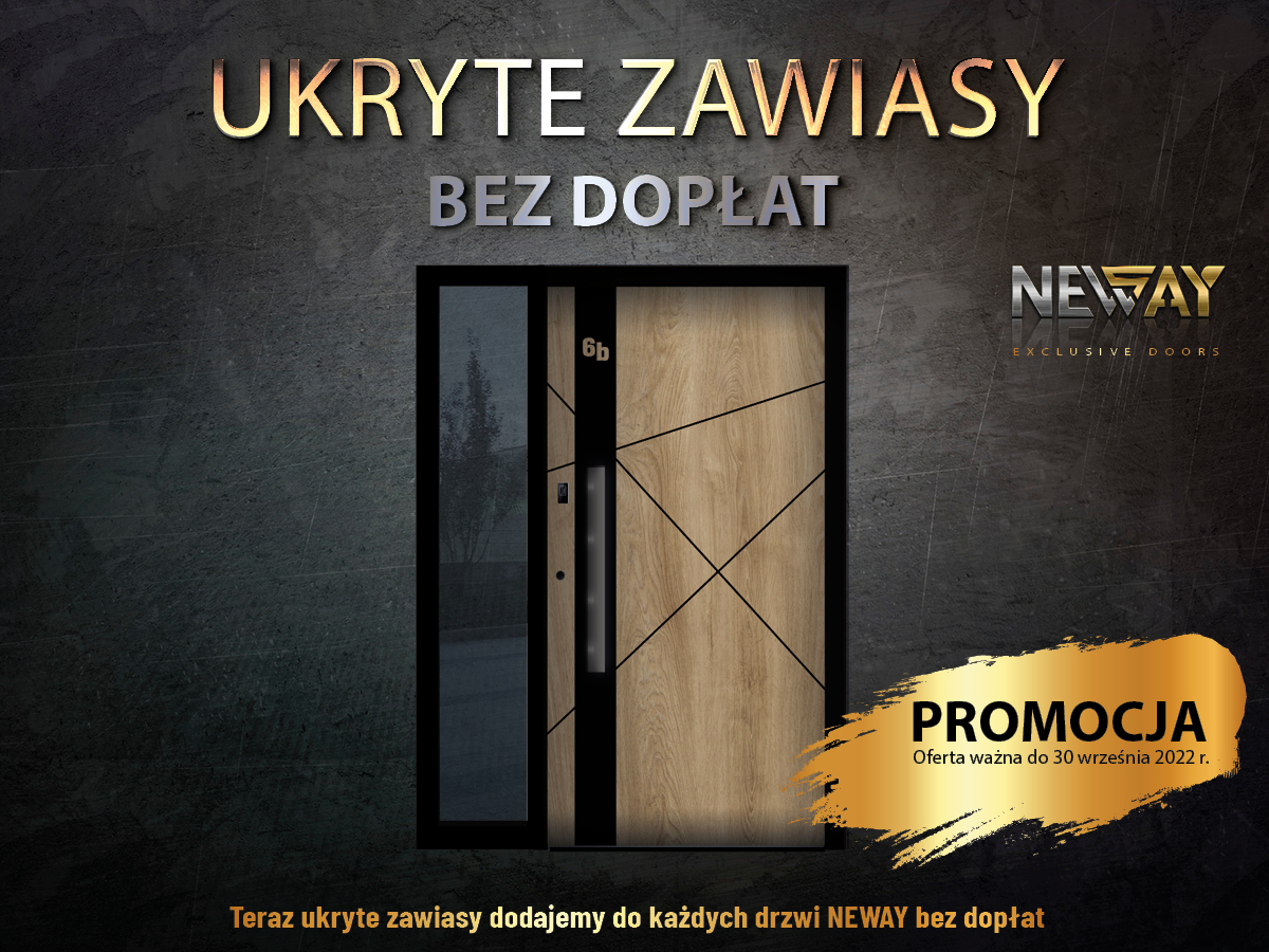 Drzwi zewnętrzne Neway - promocja
