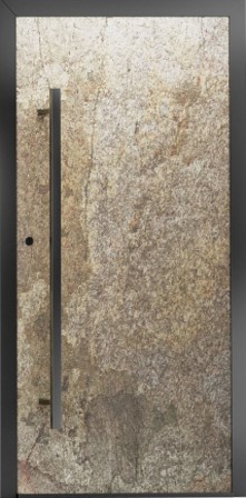 Ekskluzywne drzwi zewnętrzne NEWAY H339 z fornirem Gold Rock